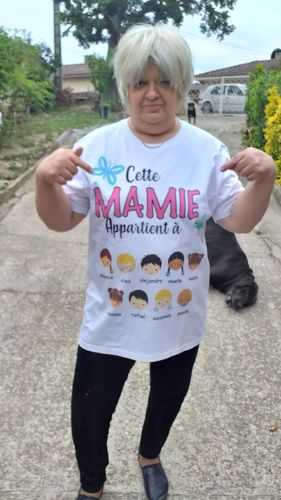 Customer photo review of T-Shirt - Cette Mamie appartient à
