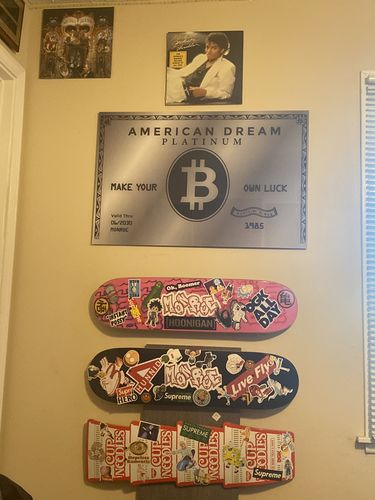 Customer photo review of Bitcoin Card (BTC)