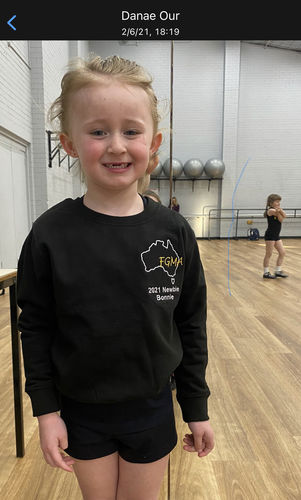 Customer photo review of Custom Mini + Teen Sweaters