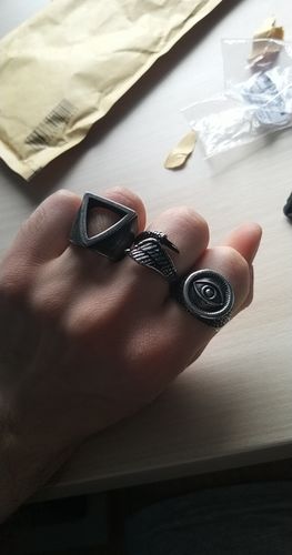 Customer photo review of TRIANGLE RING