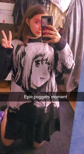 Customer photo review of "Misa Amane" Sweater