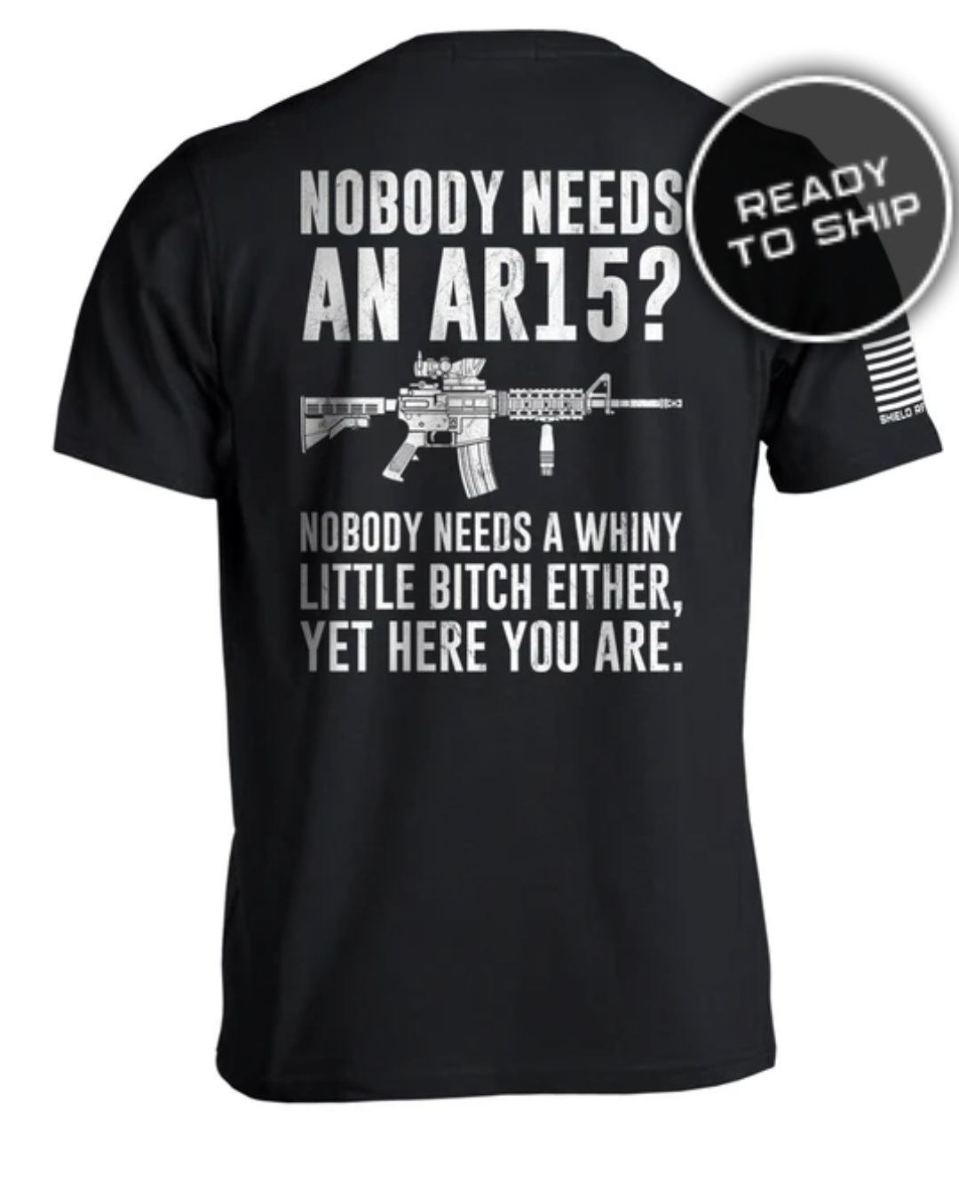 Customer photo review of Nobody Needs An AR15?