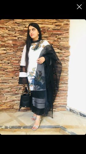 Customer photo review of Fine Cotton Patched Dress (CC-105)