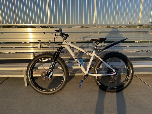Customer photo review of Framed Minnesota 2.0 / X5 Crankset Fat Bike Frame Kit