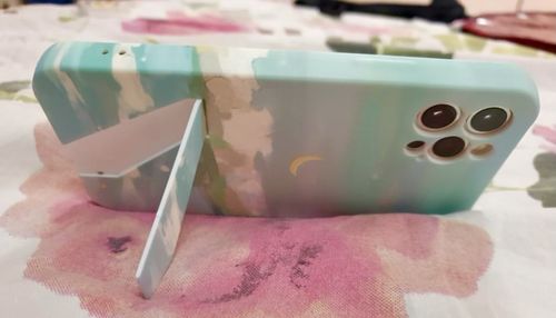 Customer photo review of Crescent Moon iPhone Case (With Stand)