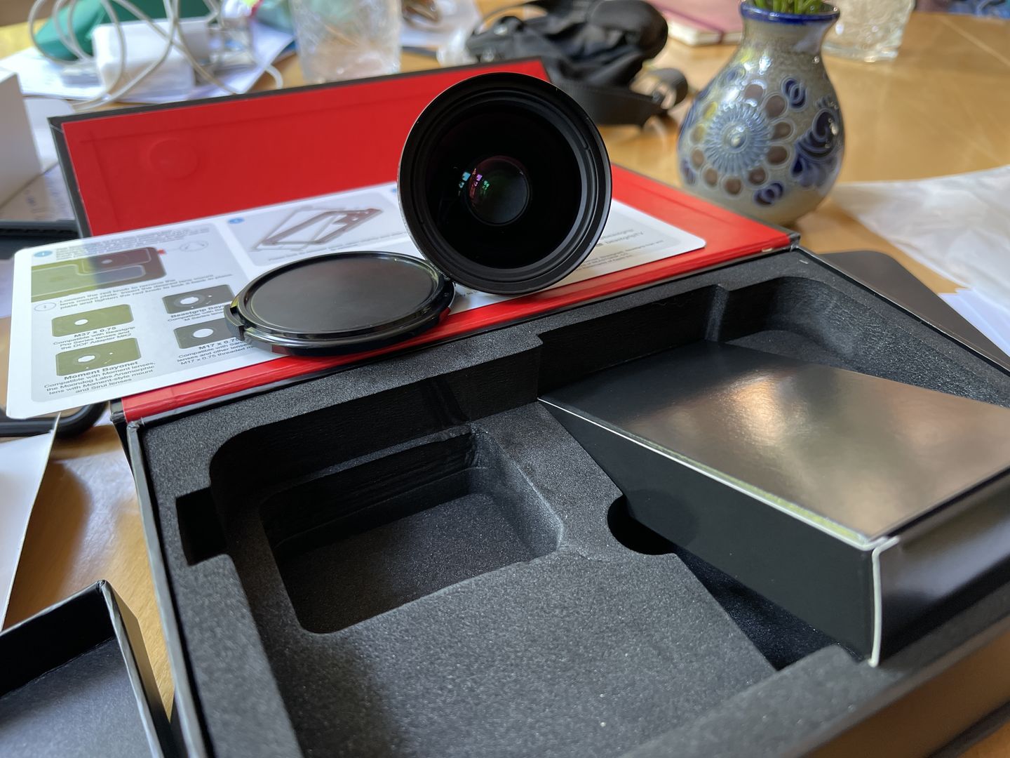 Customer photo review of Beastgrip x Kenko Pro Series 0.75X Wide Angle Lens