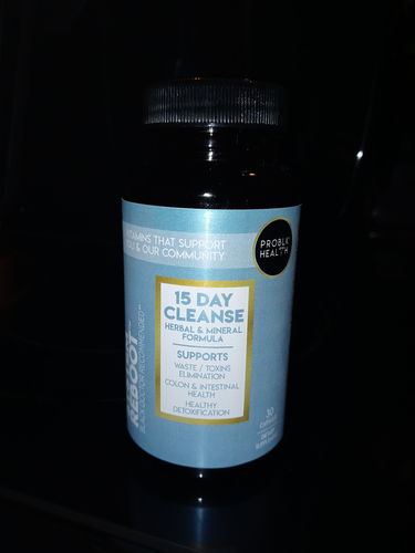 Customer photo review of System Reboot- 15 Day Cleanse Herbal+Mineral Formula Capsule ( Click Here)
