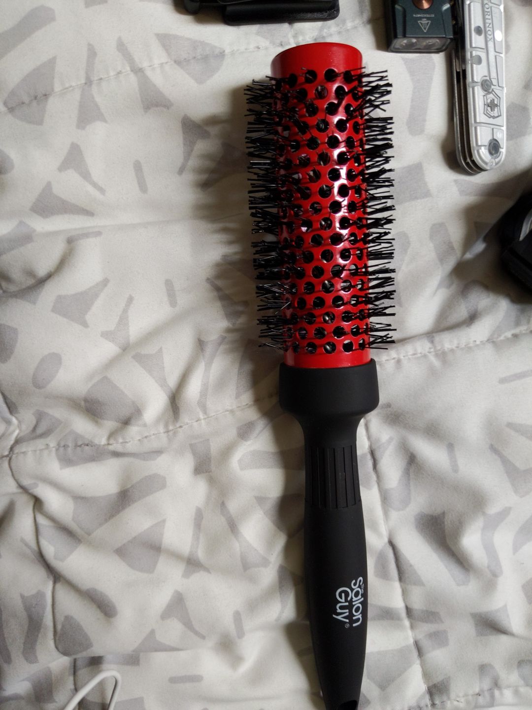Customer photo review of 2" Ion Ceramic Round Brush TheSalonGuy