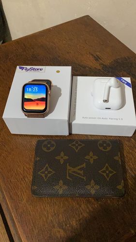 Customer photo review of IWO 13 PLUS  SERIES 6  + BRINDE [PULSEIRA + FONE SEM FIO] 12X