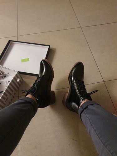 Customer photo review of BOTÍN NEGRO 13551