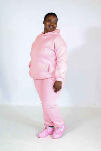 Customer photo review of Hooded Two Pieces Oversized Set