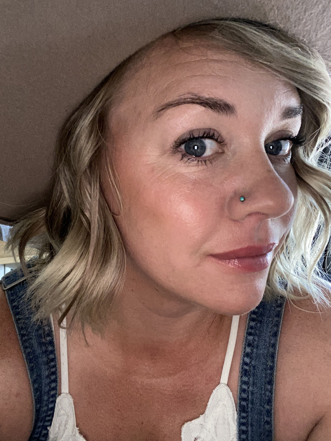 Customer photo review of SPF 30 Brightening Moisturizer