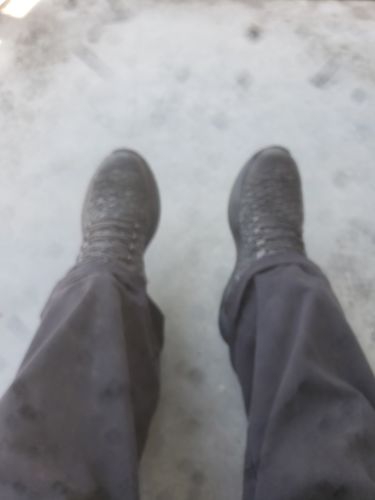 Customer photo review of Maven Puncture Resistant Comfortable Steel Toe Work Boots