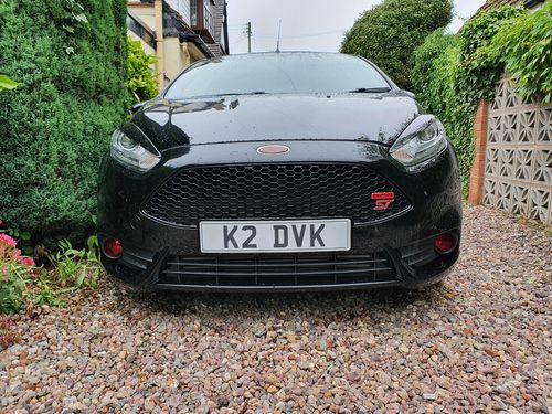 Customer photo review of Fiesta ST180 Fog Light Armour