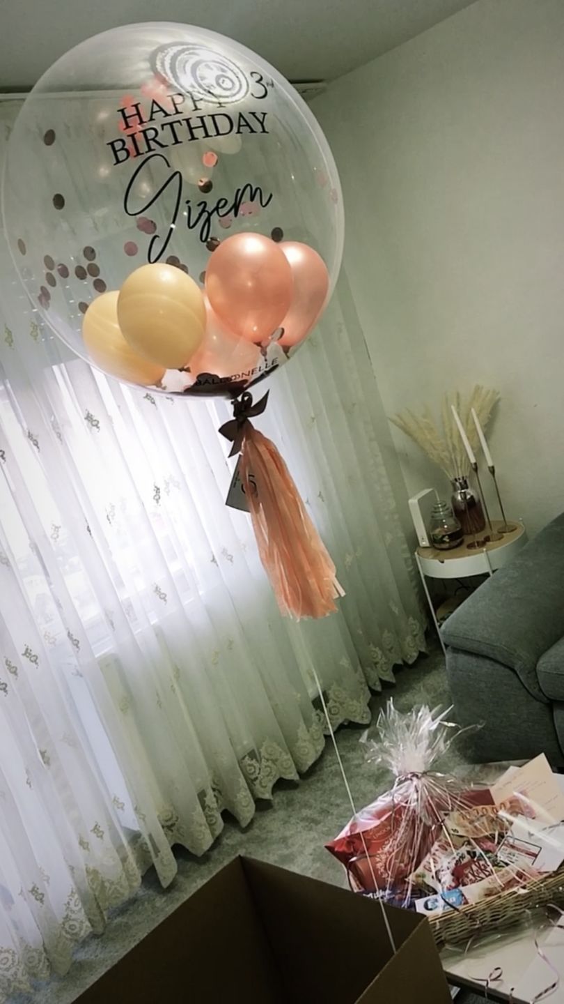 Customer photo review of Nude Designer Ballon