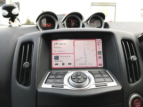 Customer photo review of Nissan 370Z 2009-2020 Apple CarPlay & Android Auto OEM Integration
