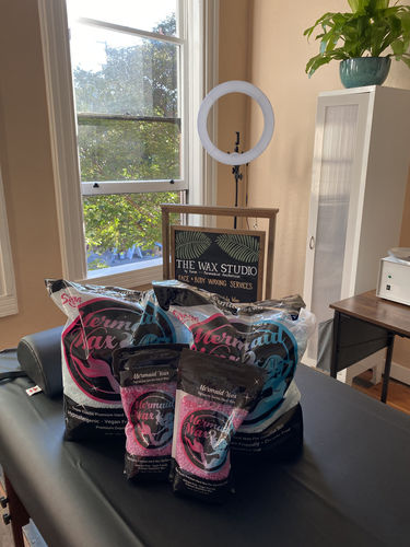 Customer photo review of Signature Series Hair Removal Wax
