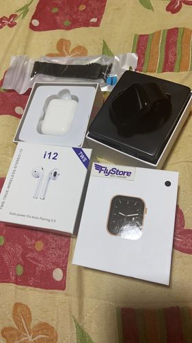 Customer photo review of Iwo Infinity Series 6  - 40/44MM + [ BRINDE ] 12x Frete Grátis