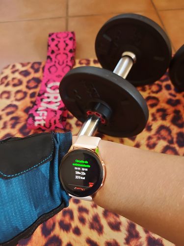 Customer photo review of Banda Elástica Pink Pitón