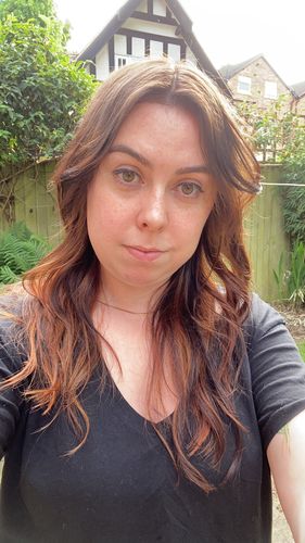 Customer photo review of Manasa necklace (length selection)