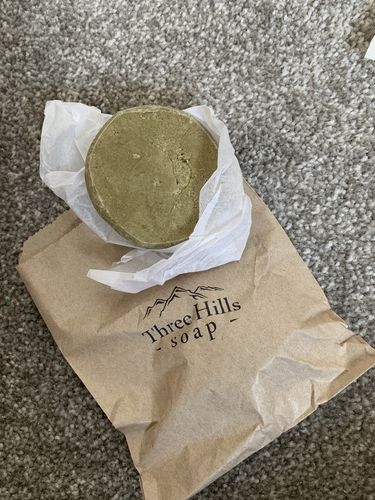 Customer photo review of Shampoo Bar for Oily Hair - Nettle & Lavender