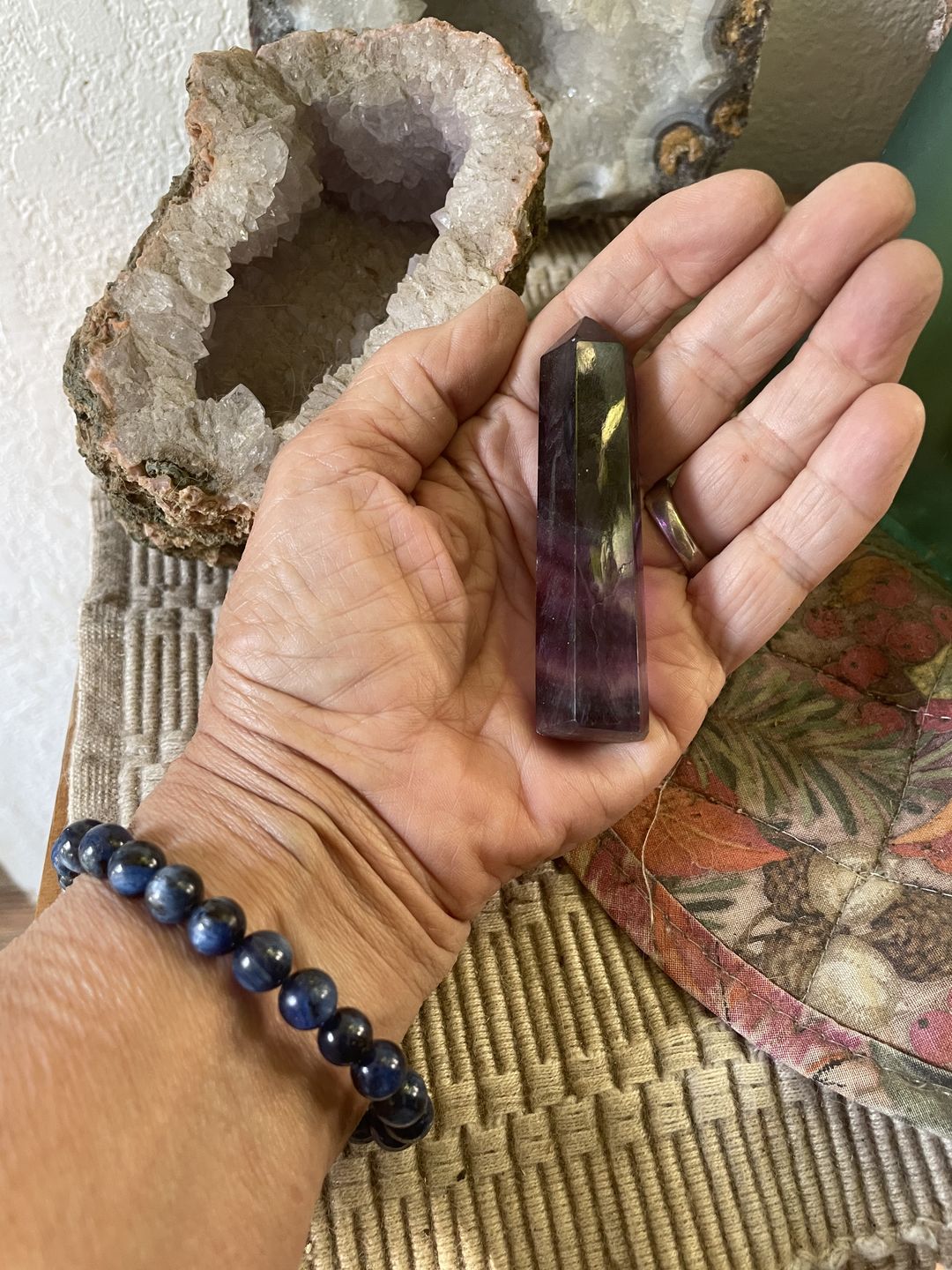 Customer photo review of Lapis Lazuli Bracelet