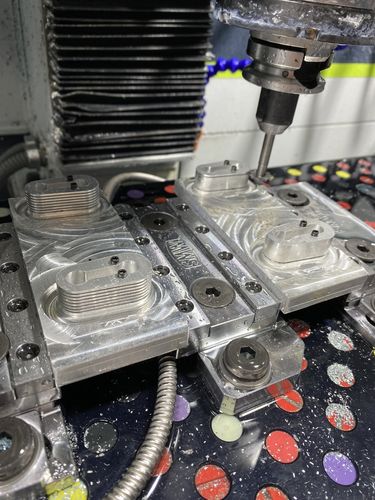 Customer photo review of Modular Vise System (1/2") Dual Station Kit