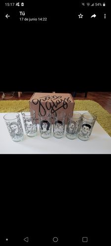 Customer photo review of Juego de 6 Vasos I'll be There For You