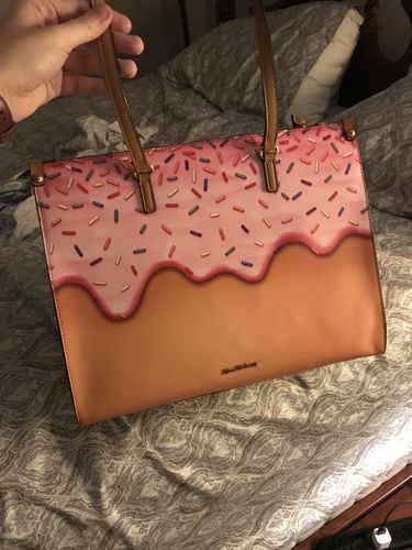 Customer photo review of Pink Sprinkle Carry-All Tote