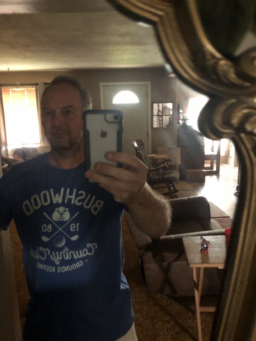 Customer photo review of Bushwood Men's/Unisex Super Soft Tee