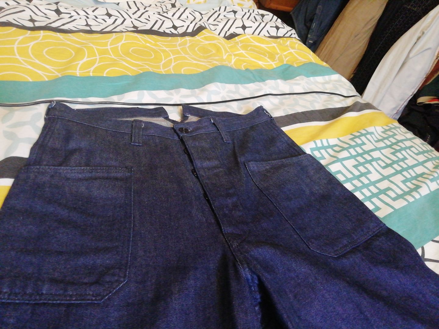 Customer photo review of 1917 US Navy 1st Denim Pants