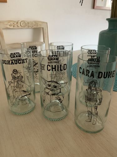 Customer photo review of The Mandalorian 2 - Juego de 6 Vasos