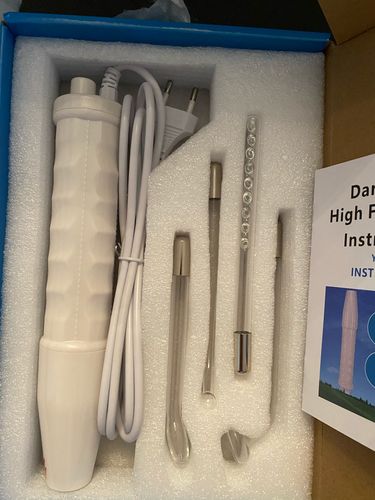 Customer photo review of InnoWand™ High Frequency Skin Therapy