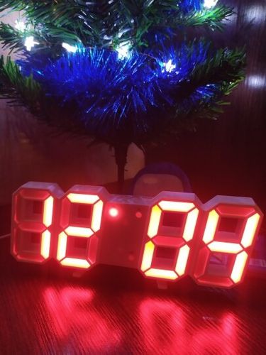 Customer photo review of LED Digital Alarm Clock