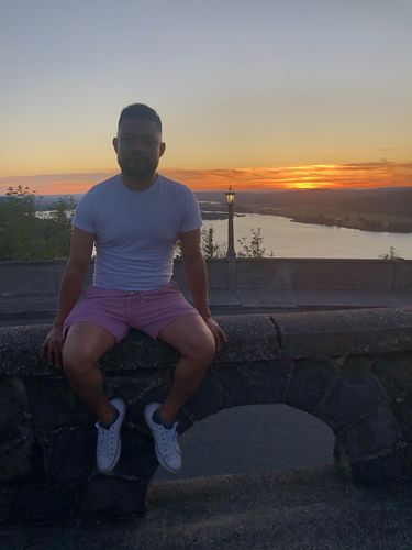 Customer photo review of 102 Bodybuilding French Terry Shorts