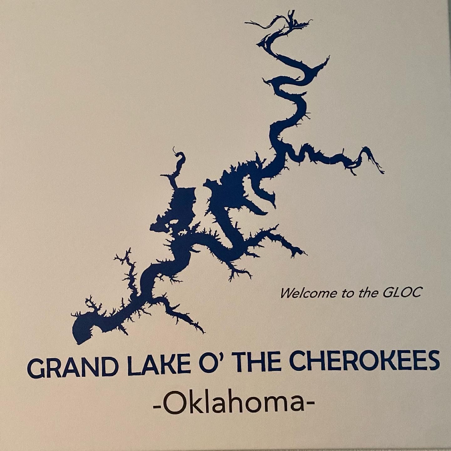 Customer photo review of Custom Lake Square Canvas