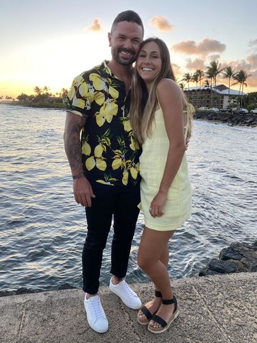 Customer photo review of chemise d'homme en pur coton à imprimé style de vacances hawaïennes