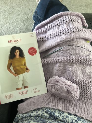 Customer photo review of Ladies Mystery Knitting Box