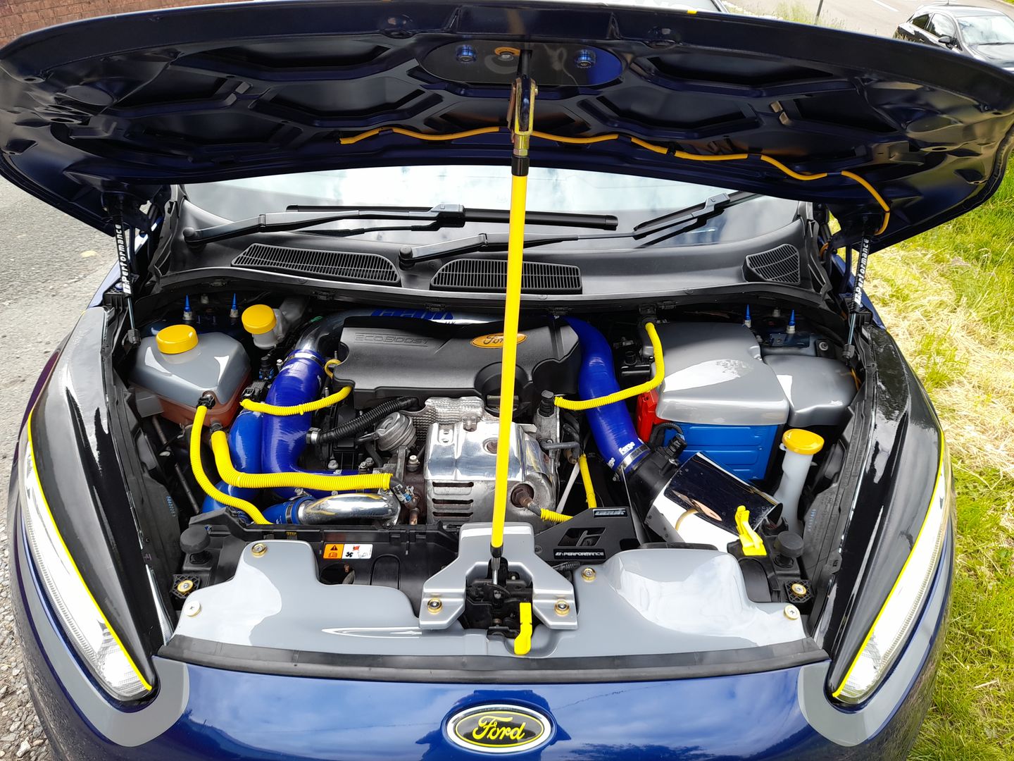 Customer photo review of Proform Engine Bay Slam Panel Covers (various colours) - MK7.5 Fiesta inc ST180