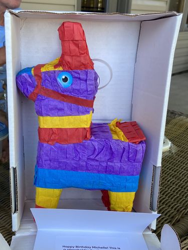 Customer photo review of Piñatagram™ (Filled with Candy)