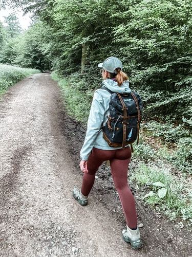 Customer photo review of Rucksack mit Patch (🌲)