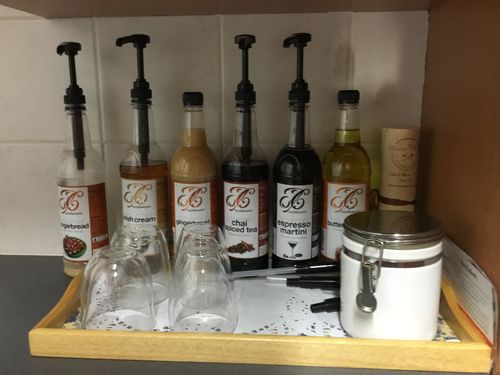 Customer photo review of Syrup Pump for 750mL Bottle - 4 PACK