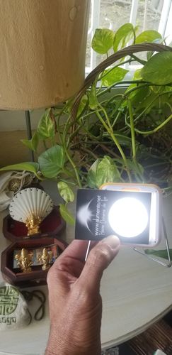 Customer photo review of SOLAR CUBE. Lámpara solar