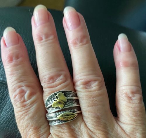 Customer photo review of La Feuille - 925 Sterling Zilver