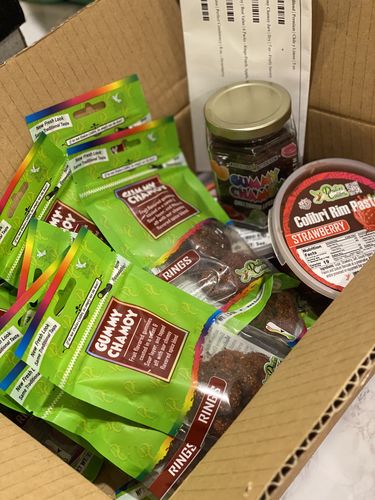 Customer photo review of Peach Rings | Best Value