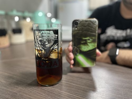 Customer photo review of Vasos Star Wars - A New Hope - Juego de 6 Vasos