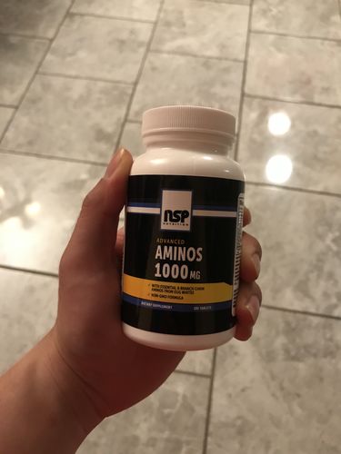 Customer photo review of Advanced Aminos 1000