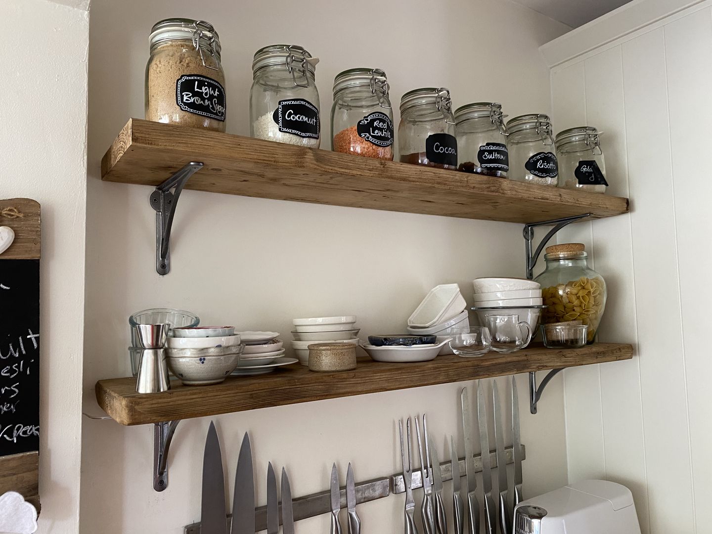 Customer photo review of 7 Inch Ironbridge Cast Iron Shelf Bracket