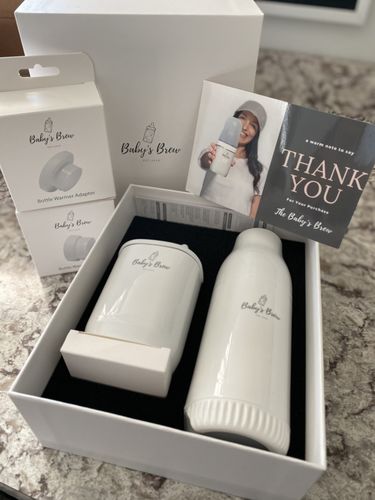 Customer photo review of Portable Bottle Warmer Pro Set