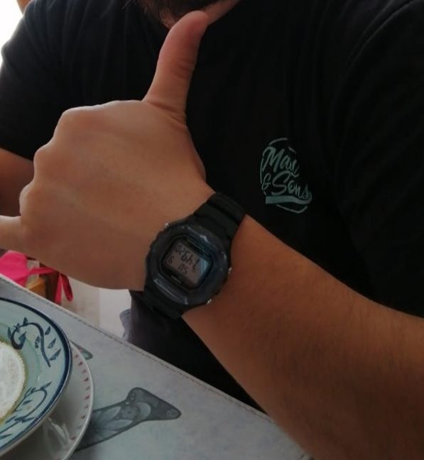 Customer photo review of Reloj Casio Vintage W-218H-1AVDF Negro
